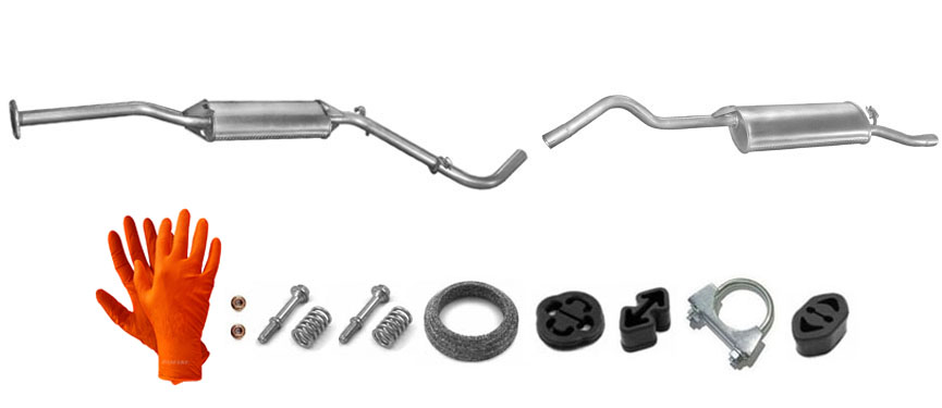 Škoda Felicia 1.3 43kW (1995-7/1996) Pick-up Tlumič Středový Koncový