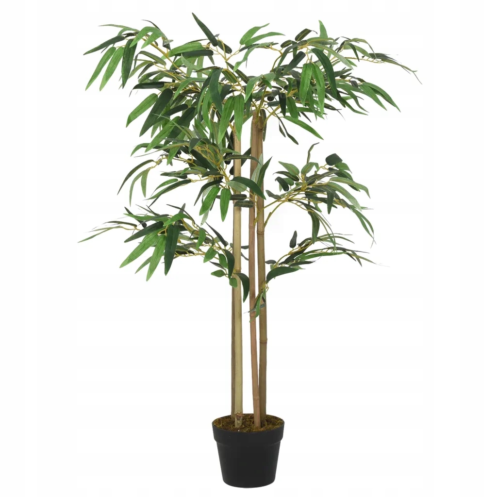 Umělý bambus, 760 listů, 120 cm, zelený