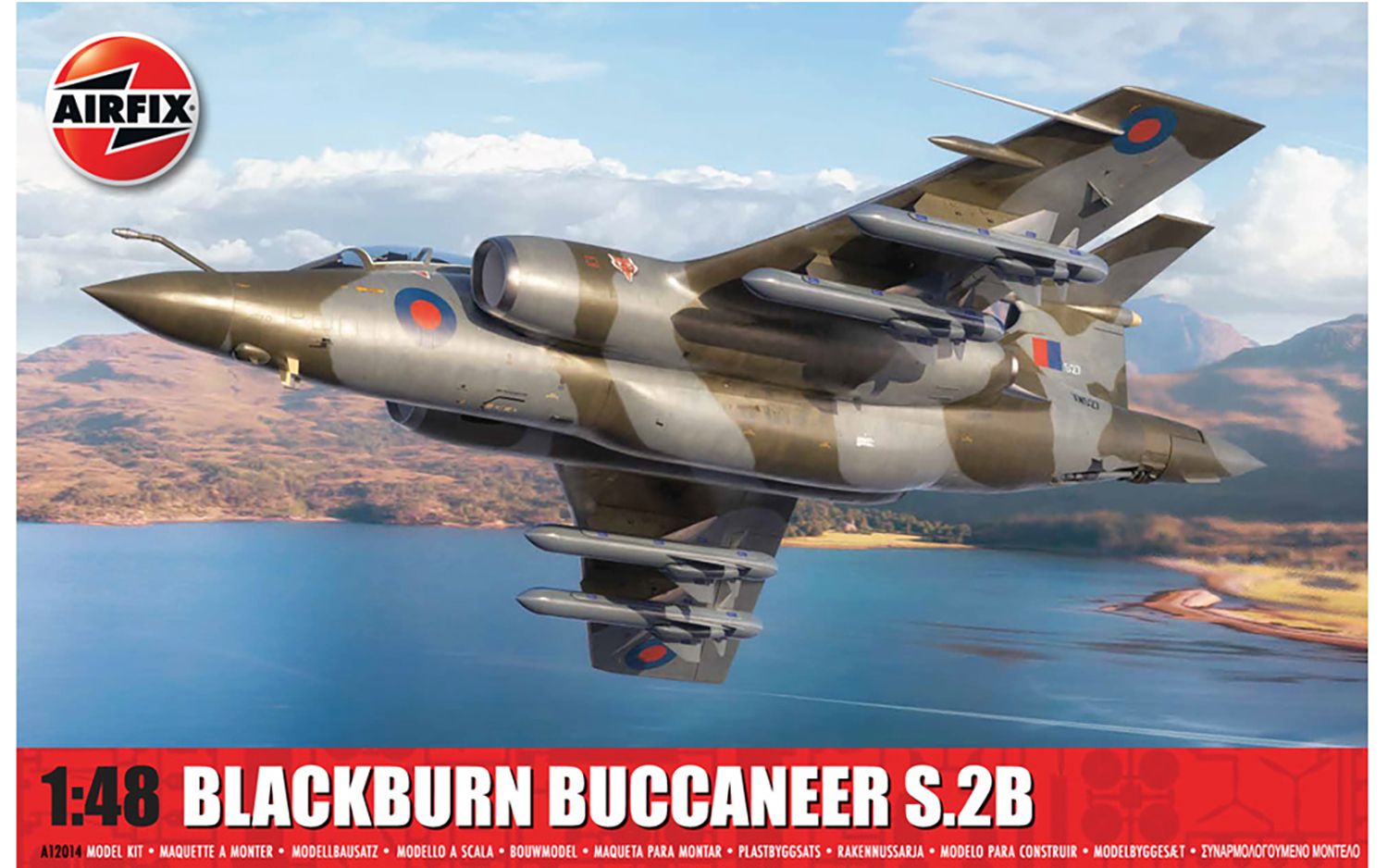 Airfix 12014 1/48 Blackburn Buccaneer S.2 Raf