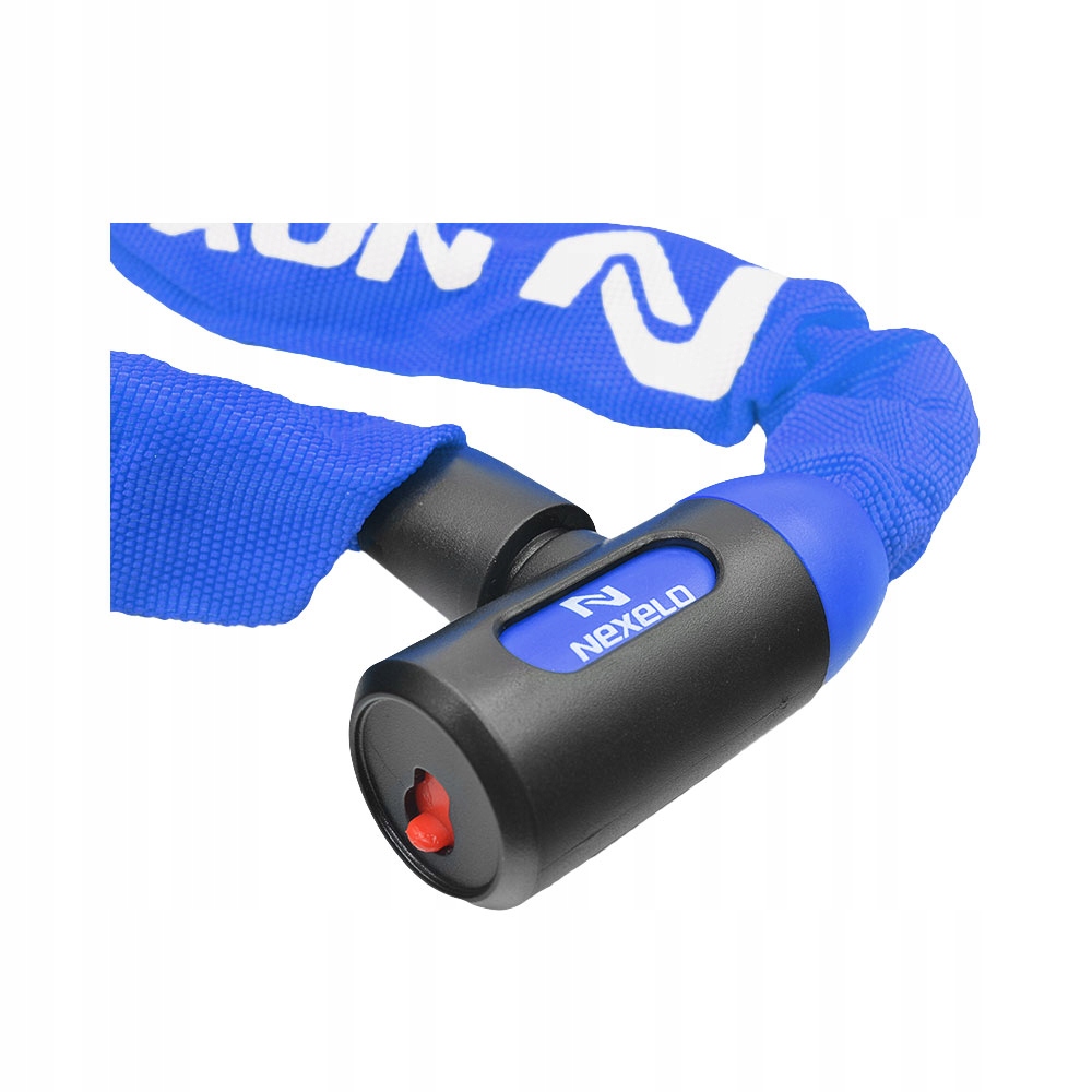 ZAPIĘCIE ROWEROWE ZAMKNIĘCIE DO ROWERU BLOKADA NA ROWER ŁAŃCUCH NA KLUCZ Marka Nexelo