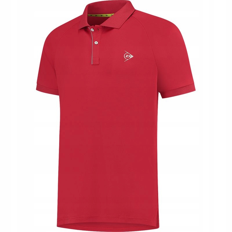 Tričko Dunlop Club Polo Men Jester Red XXXL