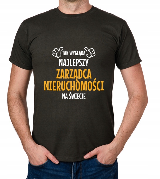 

koszulka Najlepszy Zarządca Nieruchomości prezent