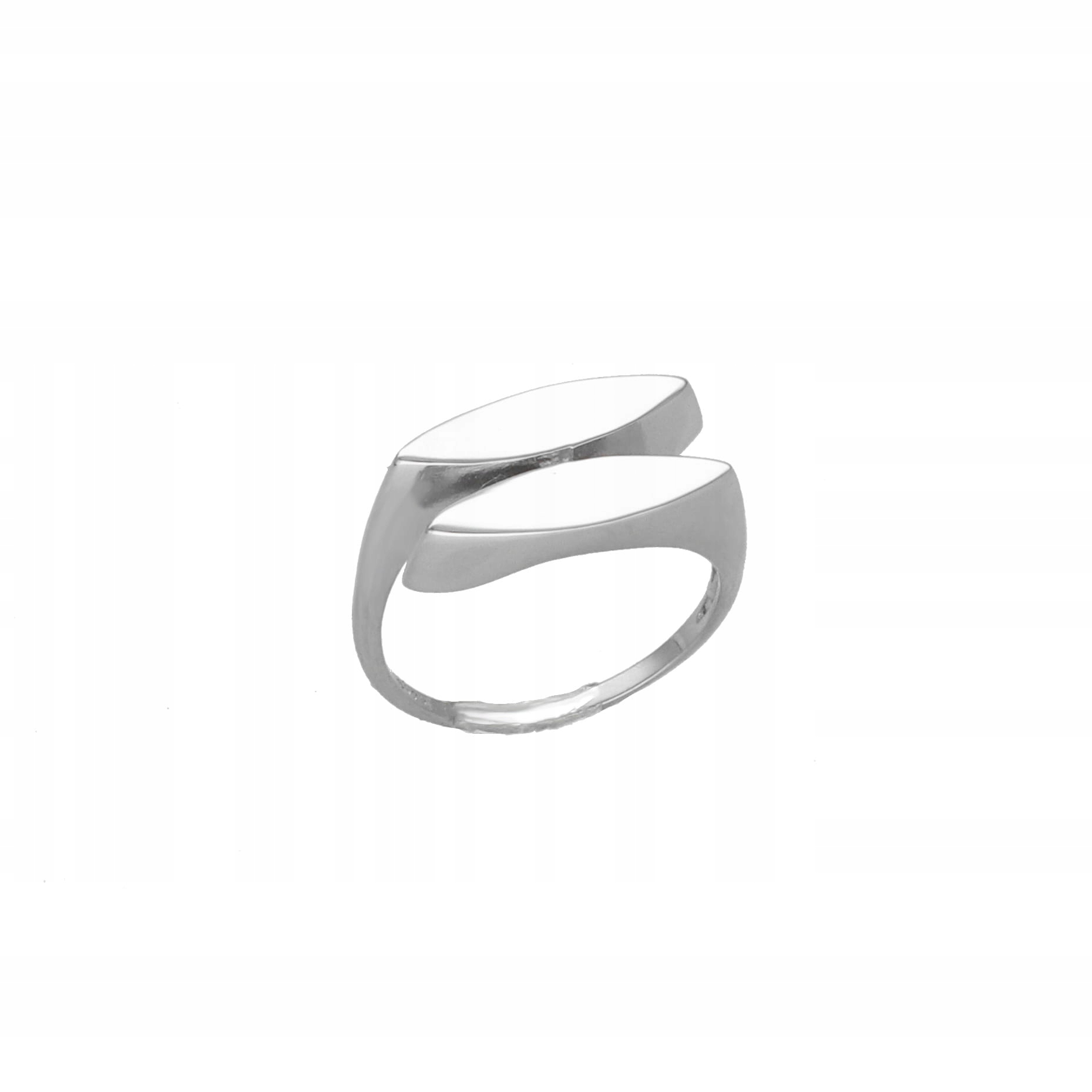 Prstýnek hladký stříbro rhodiované vel.