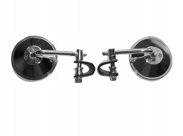 MOTOLP-001 - ДЗЕРКАЛА ДЗЕРКАЛА УНІВЕРСАЛЬНИЙ ХРОМ МЕТАЛЕВИЙ КРОНШТЕЙН