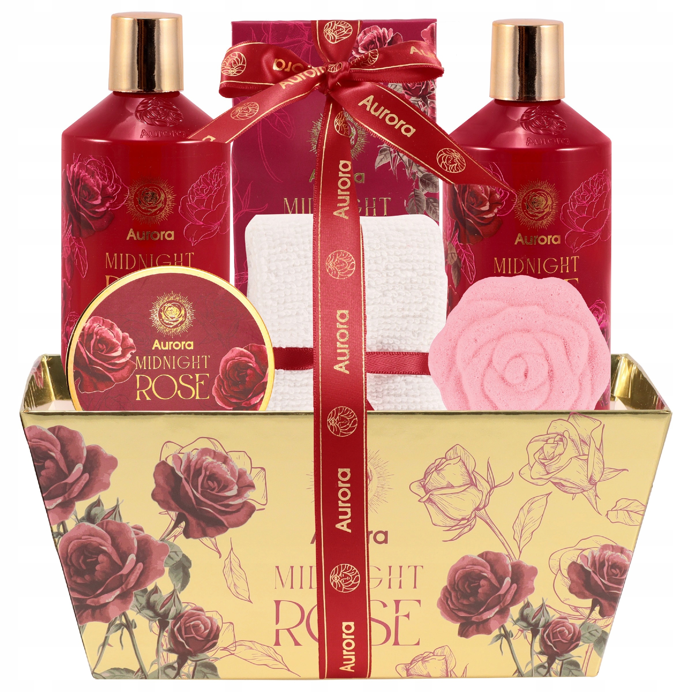 Aurora Dárková sada Midnight Rose Box – 6 produktů
