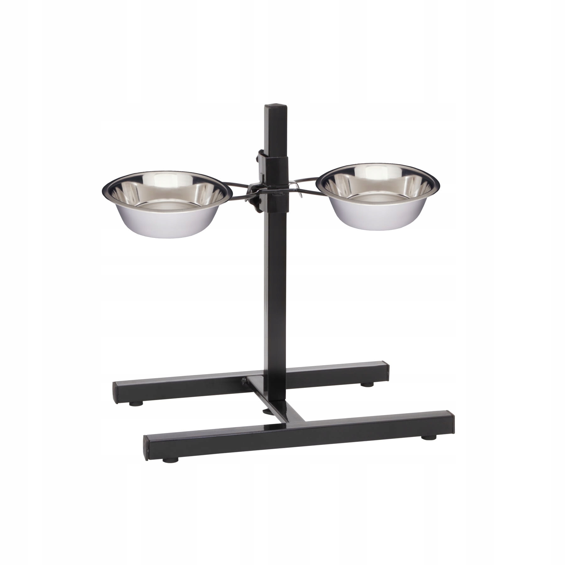 

Barry King Stojak na miski metalowy Czarny 2x4,7L