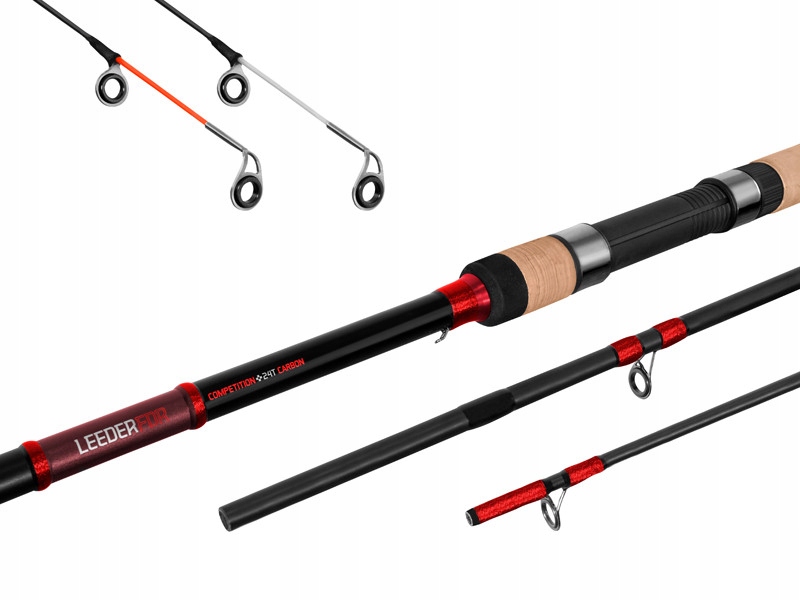 Delphin Leeder Feeder 2 szczytówki 360cm/100g/3