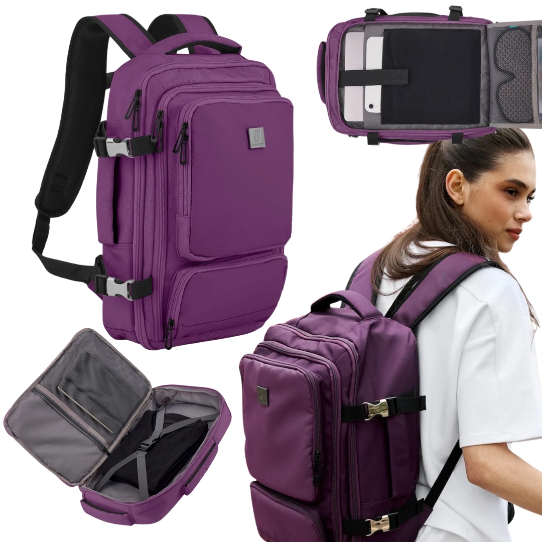 Batoh Příruční zavazadlo do letadla Ryanair James Hawk Cabin Backpack Violet