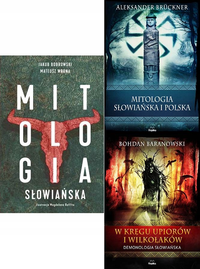 BARANOWSKI - 2x MITOLOGIA + DEMONOLOGIA SŁOWIAŃSKA