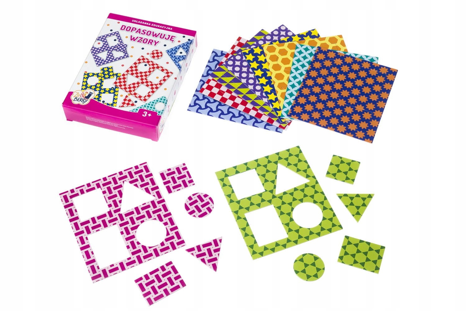 GRA DOPASOWUJĘ WZORY UKŁADANKA EDUKACYJNA Płeć chłopcy dziewczynki