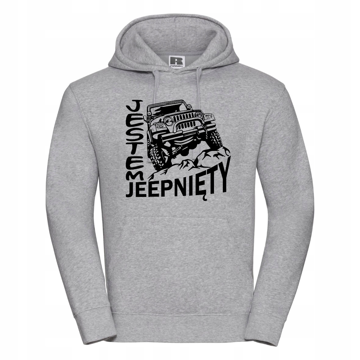Pánská mikina s kapucí Jsem Jeep Off Road