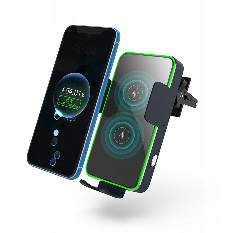 Samochodowy Uchwyt Na Telefon Szybka Ladowarka Indukcyjna