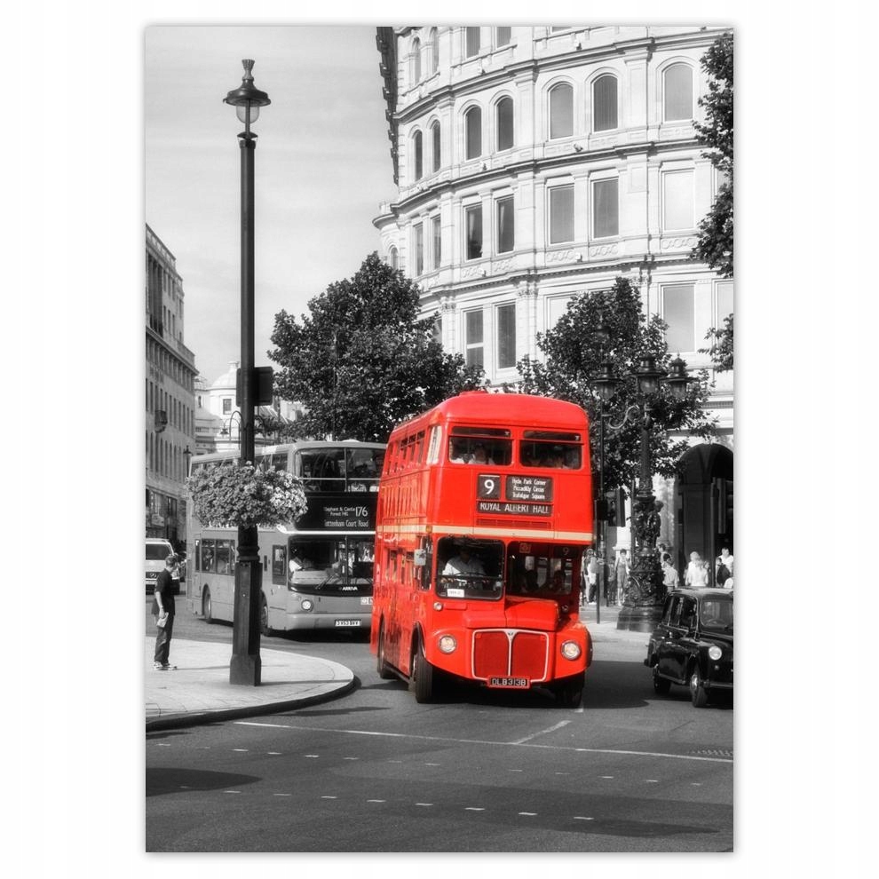 

Plakaty 50x70 Czerwony autobus