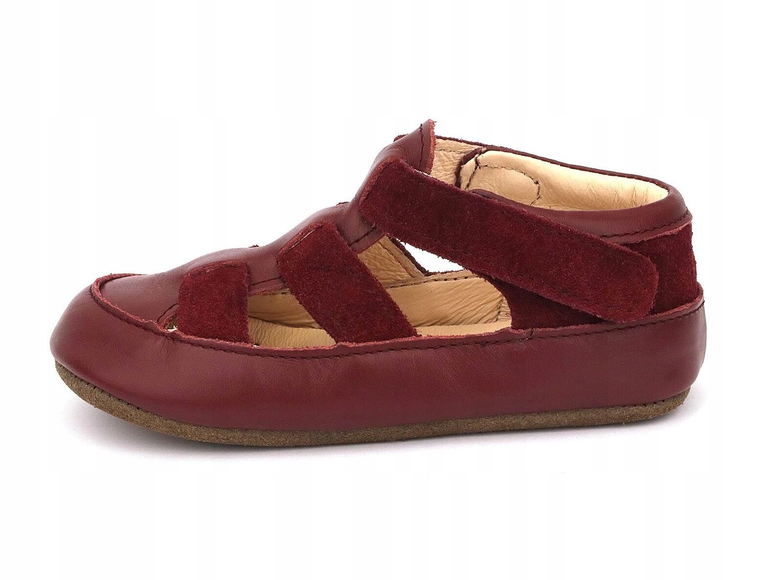 Skórzane Kapcie Dziecięce Barefoot Obex Chery R27