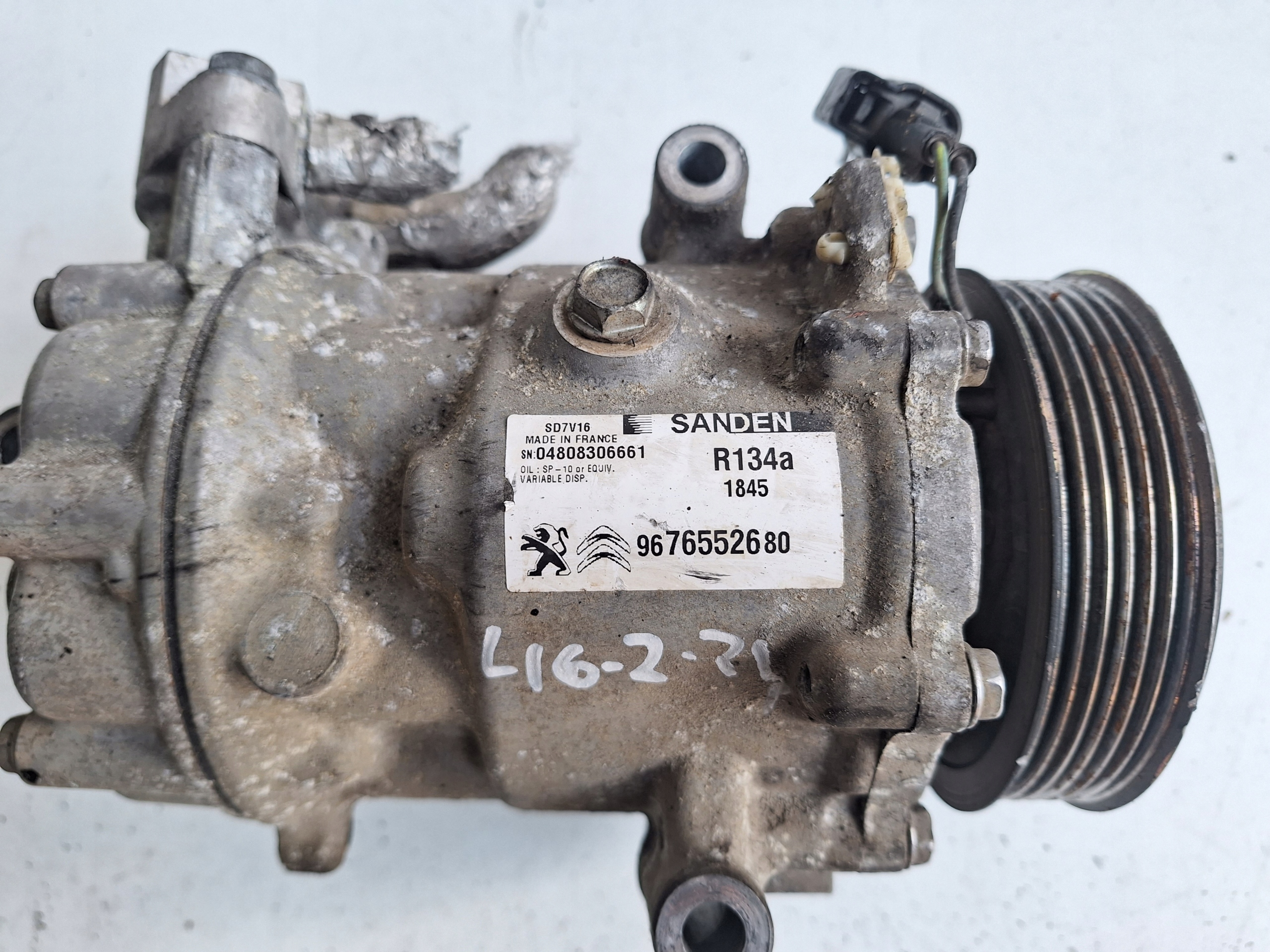 PEUGEOT CITROEN compressor; compressor AC 9676552680