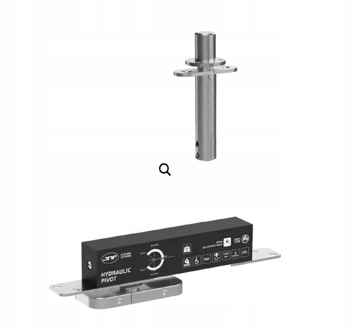 Hydraulický Záves Pivot 60 kg plus Podržanie Otvorenia IN.05.211.HO