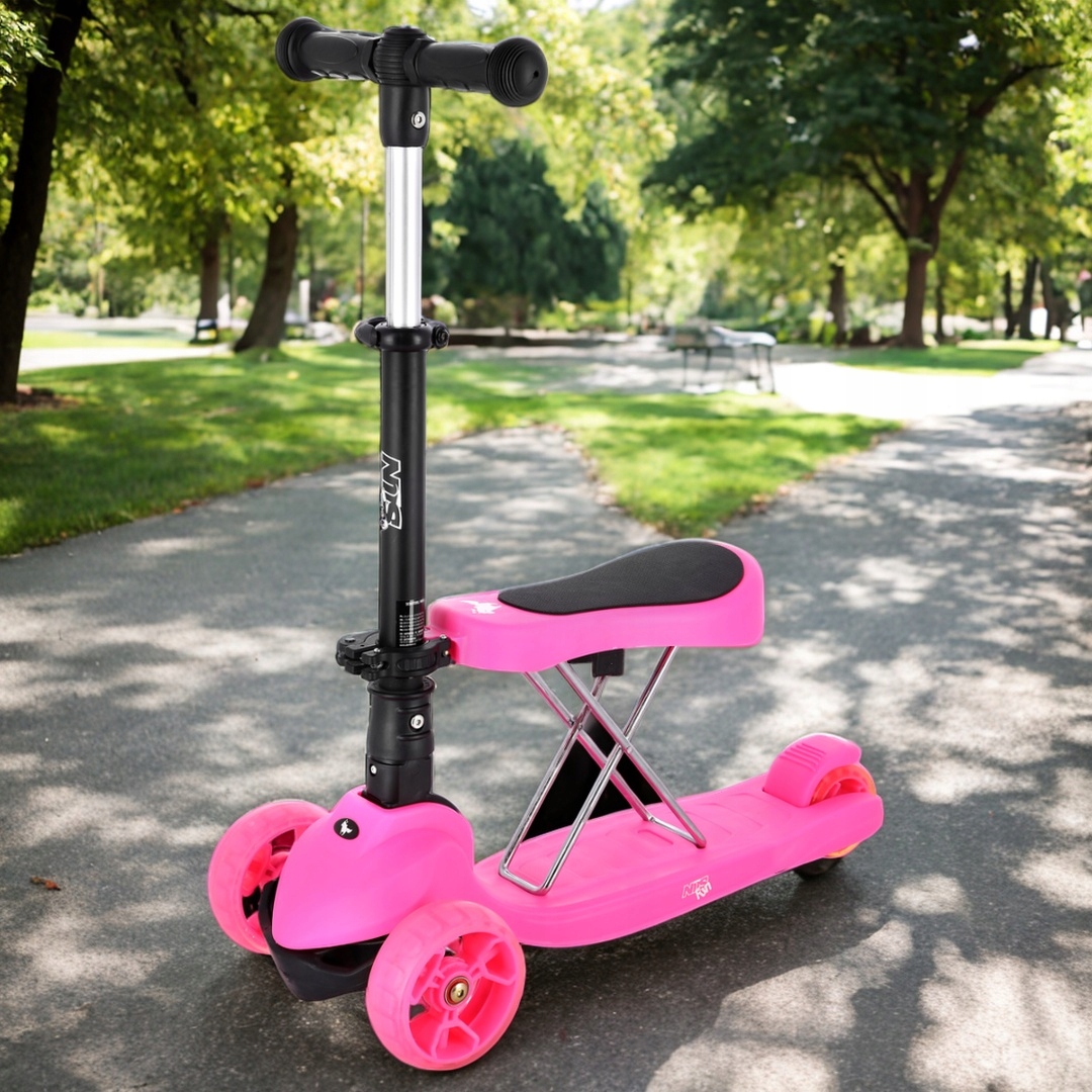 HULAJNOGA TRÓJKOŁOWA DZIECIĘCA KOŁA LED BALANSOWA 2W1 DLA DZIECI Marka Nils Extreme