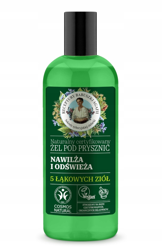 

Babuszka Nawilżający żel pod prysznic 260 ml