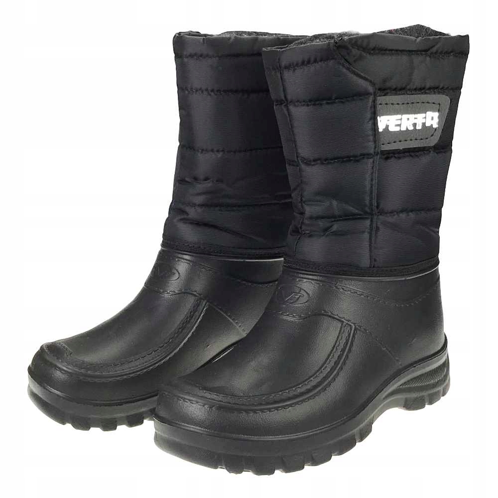 

Kalosze piankowe buty ocieplane Flash Czarne 40-41