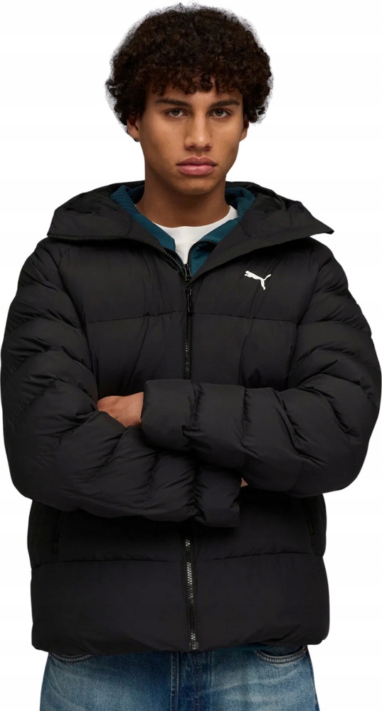 Pánská Bunda Puma Mono Hooded Černá 688367 01 velikost XL