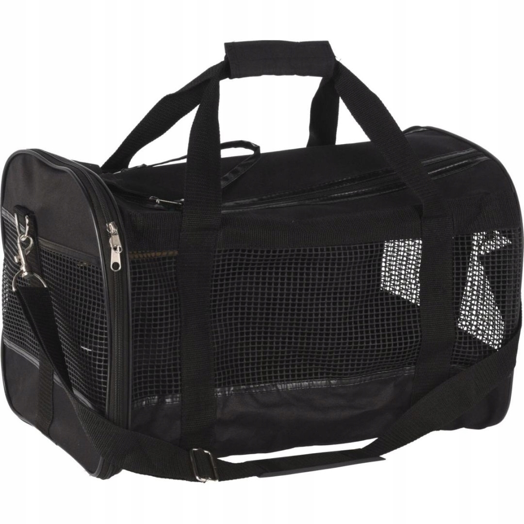 Levně Přepravka Pro Psa A Kočku 46X29X30CM Černá