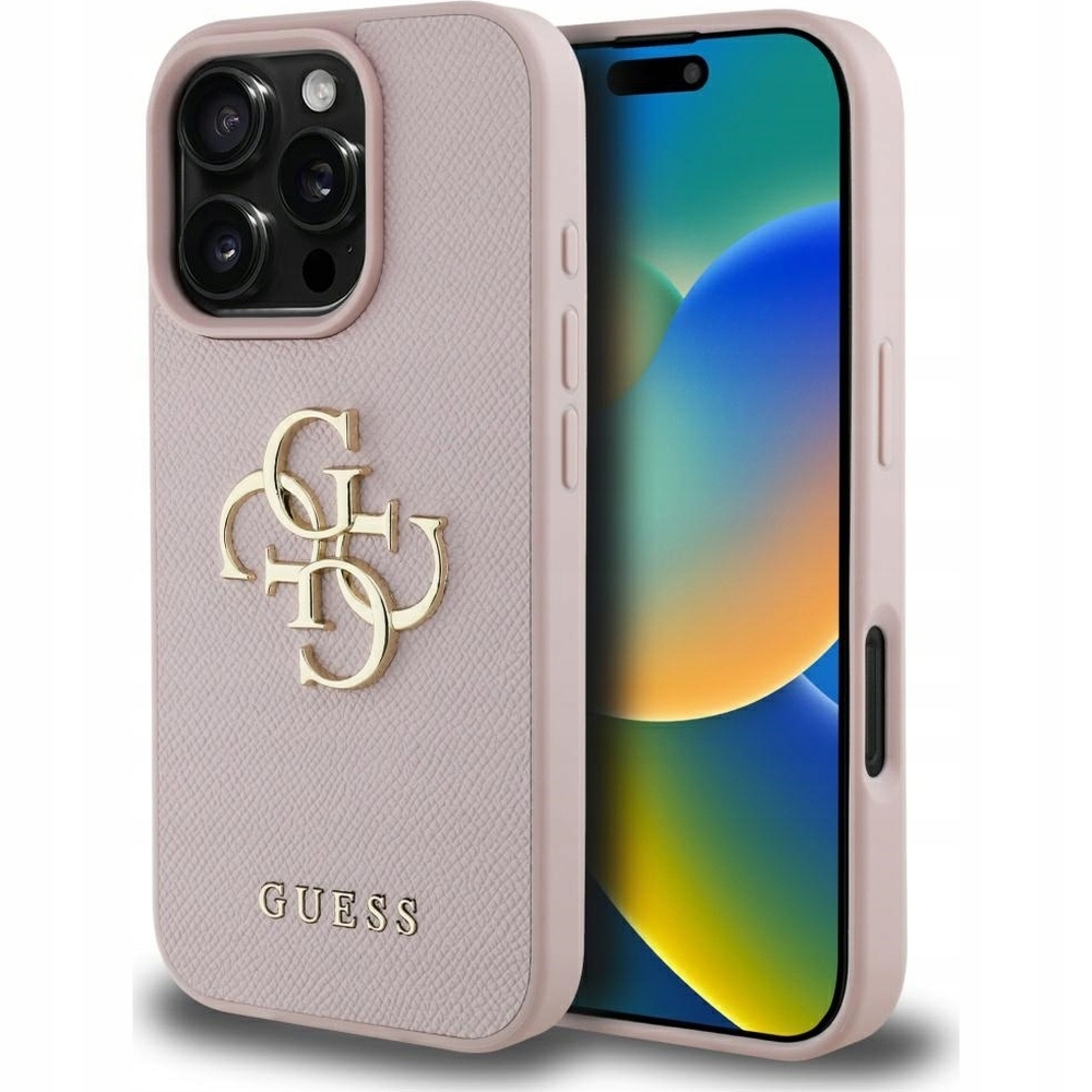 Pouzdro Guess pro Apple iPhone 16 Pro, módní kryt na telefon, zadní kryt