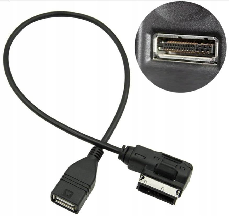 

Kabel Złącze Ami Usb Audi MMI Vw MDI Skoda Seat