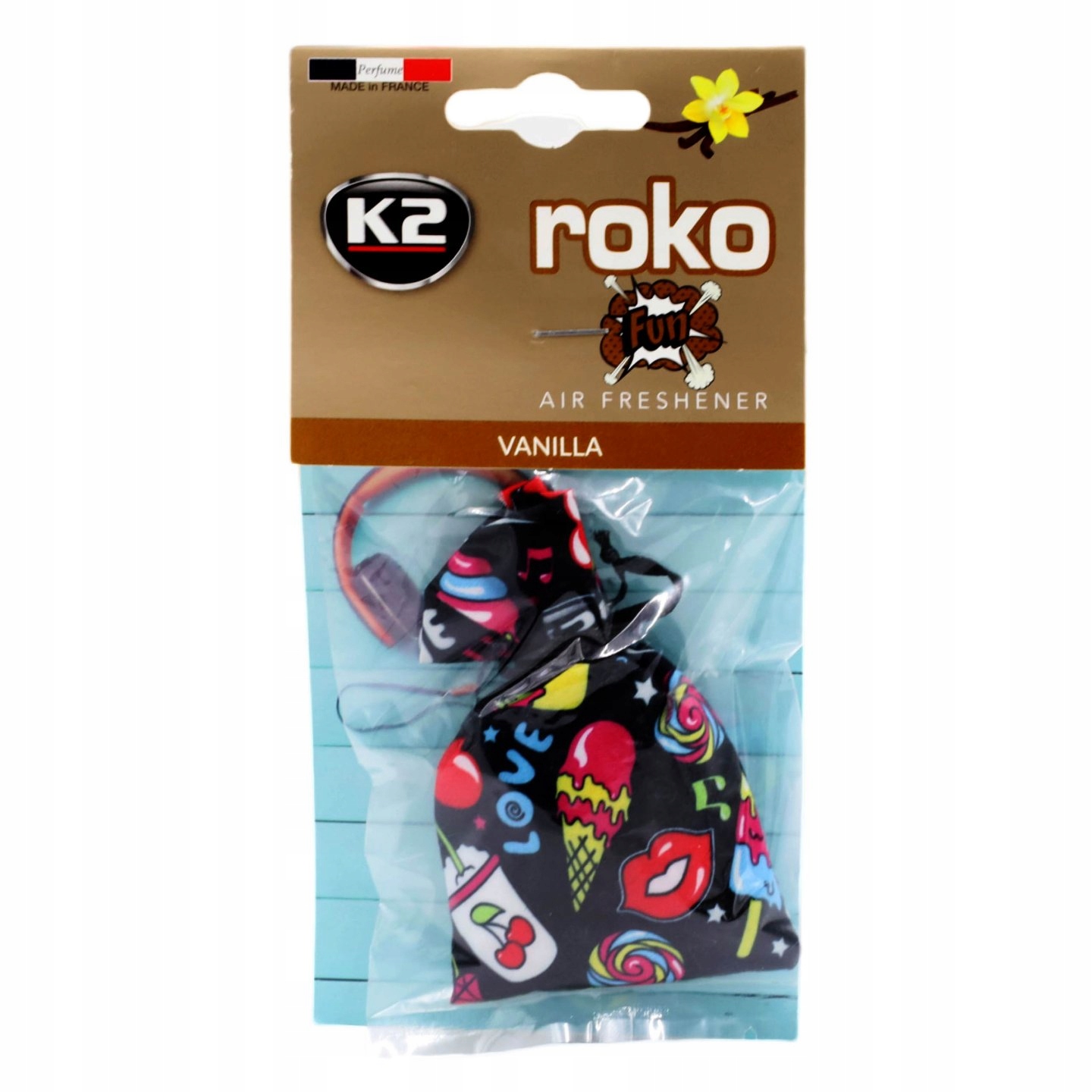 

Woreczek Zapachowy K2 Roko Fun Wanilia 25g
