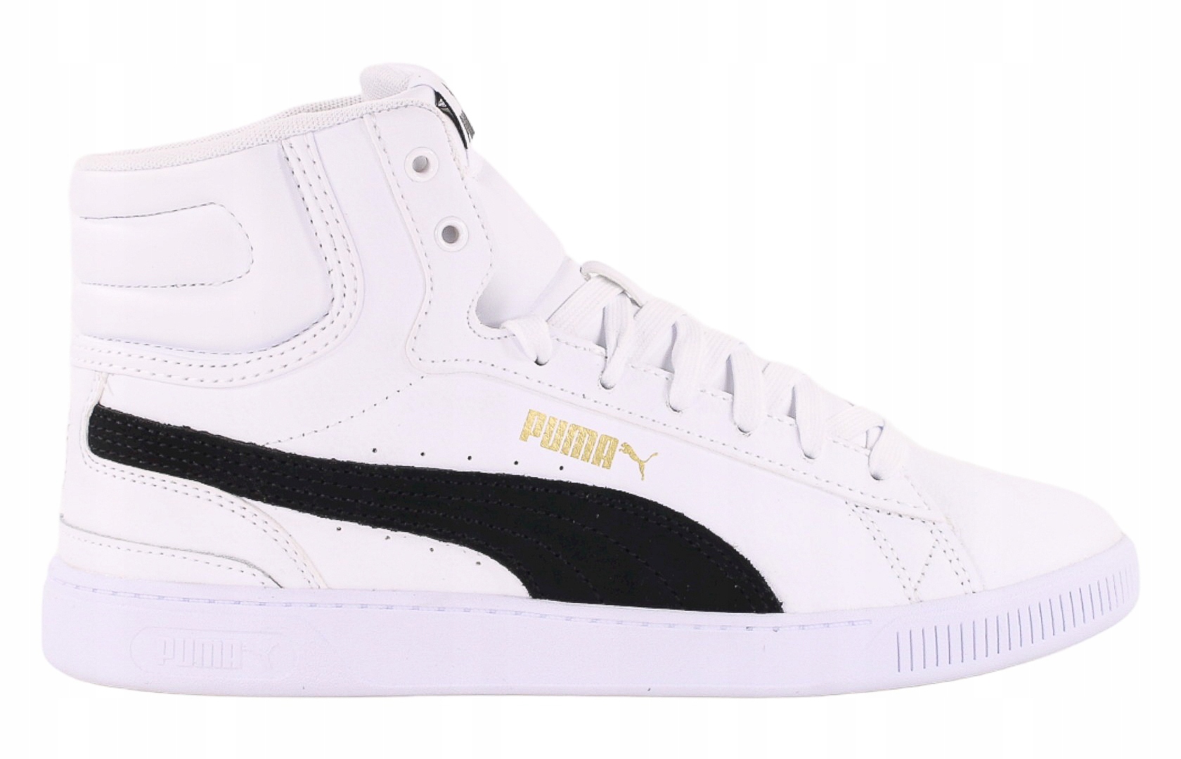 pro mládež boty Puma Vikky v3 Mid 388246 01 vysoké bílé 39