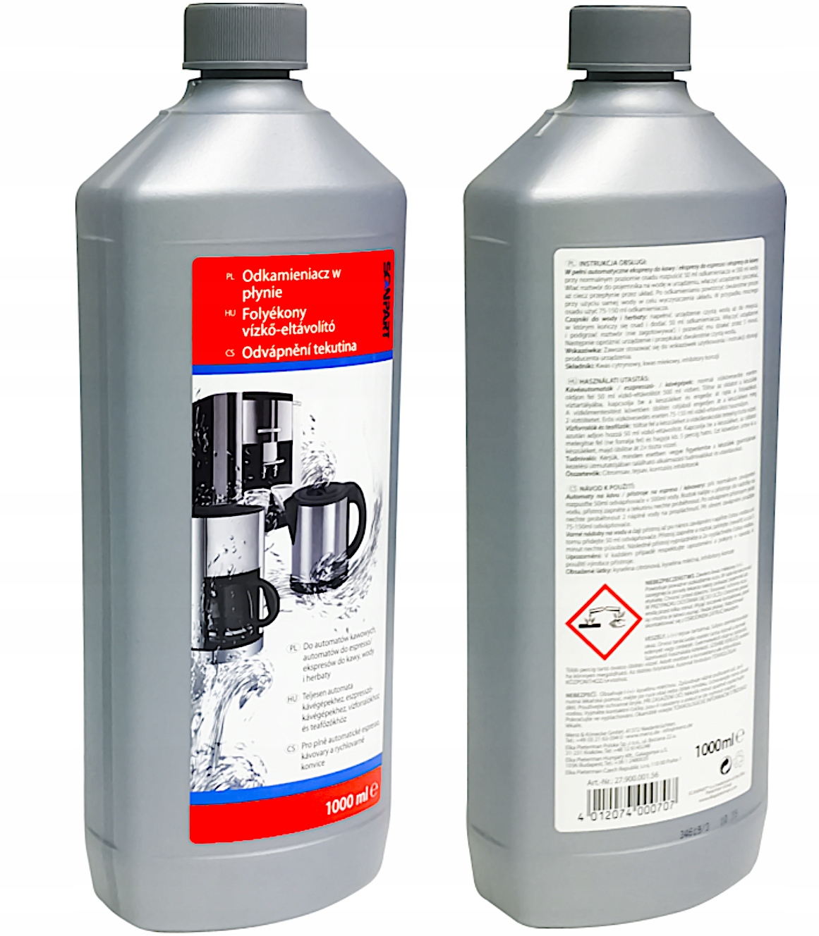

2x 1000ml Uniwersalny Mocny Odkamieniacz Ekspresu