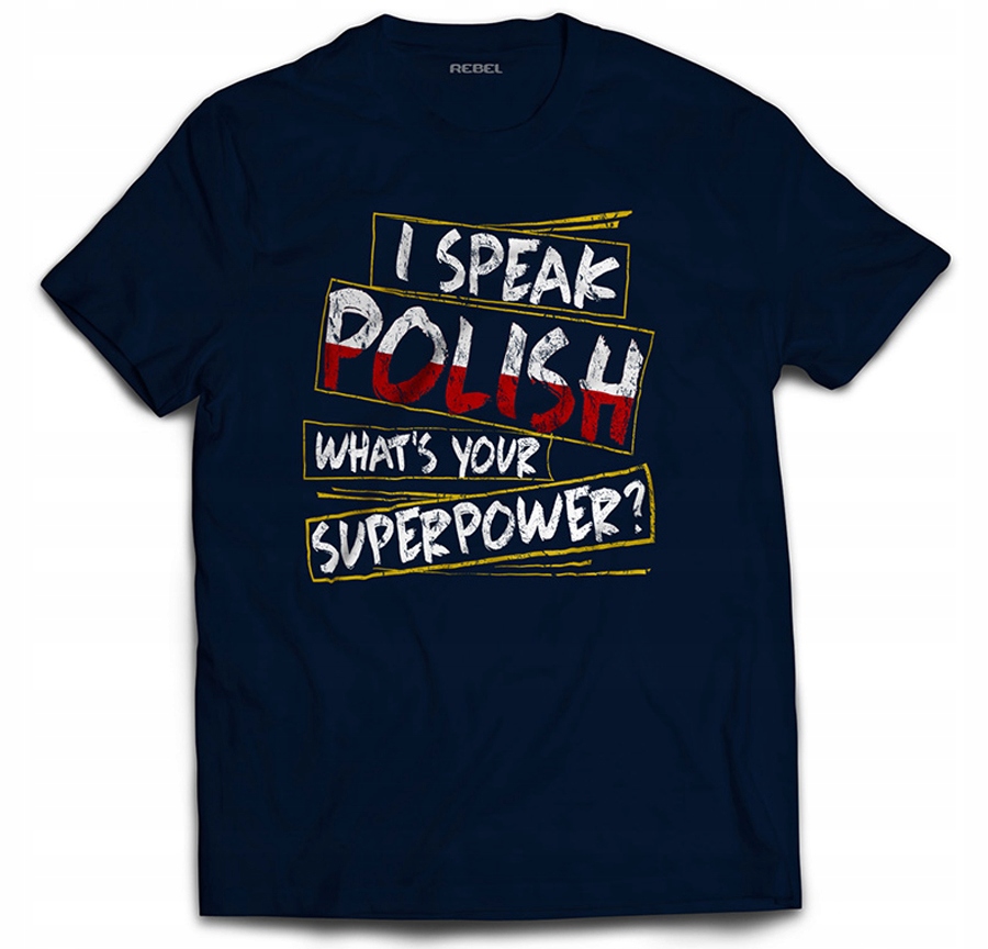

Koszulka Patriotyczna I Speak Polish Prezent 4XL