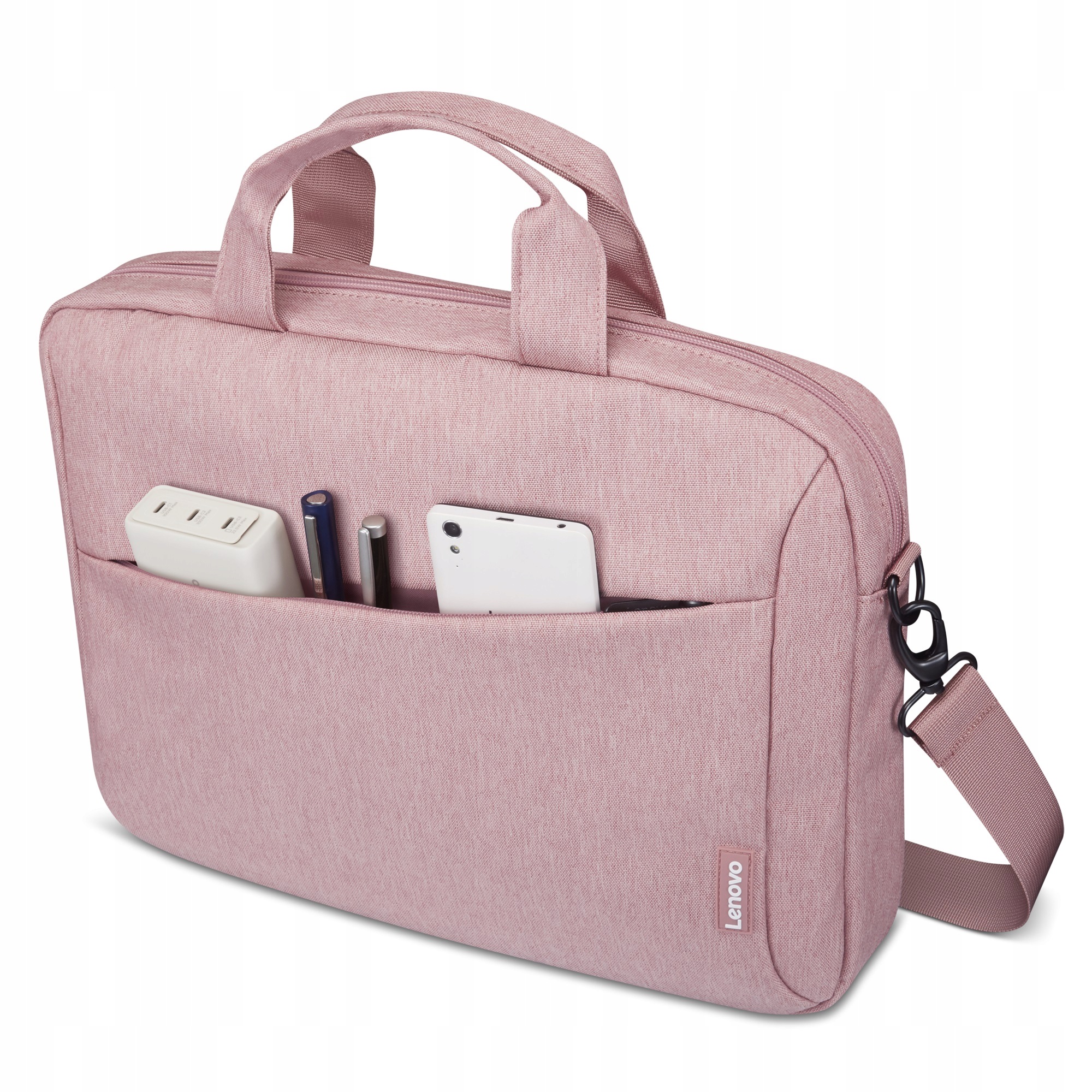 Torba na laptopa 16 cali Lenovo T210 Casual, różowa