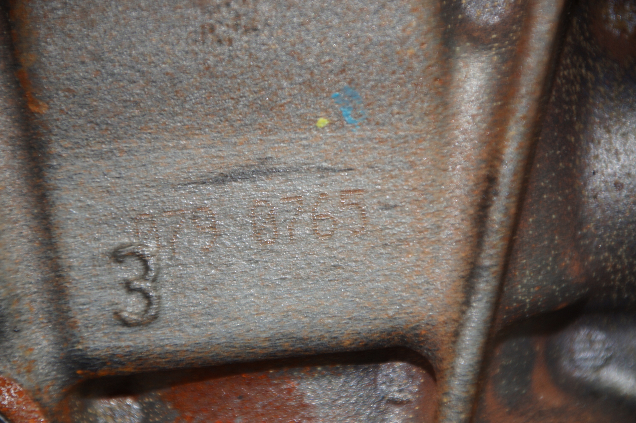 engine pillar K9K 724 1.5 DCI 85 KM RENAULT MEGANE II