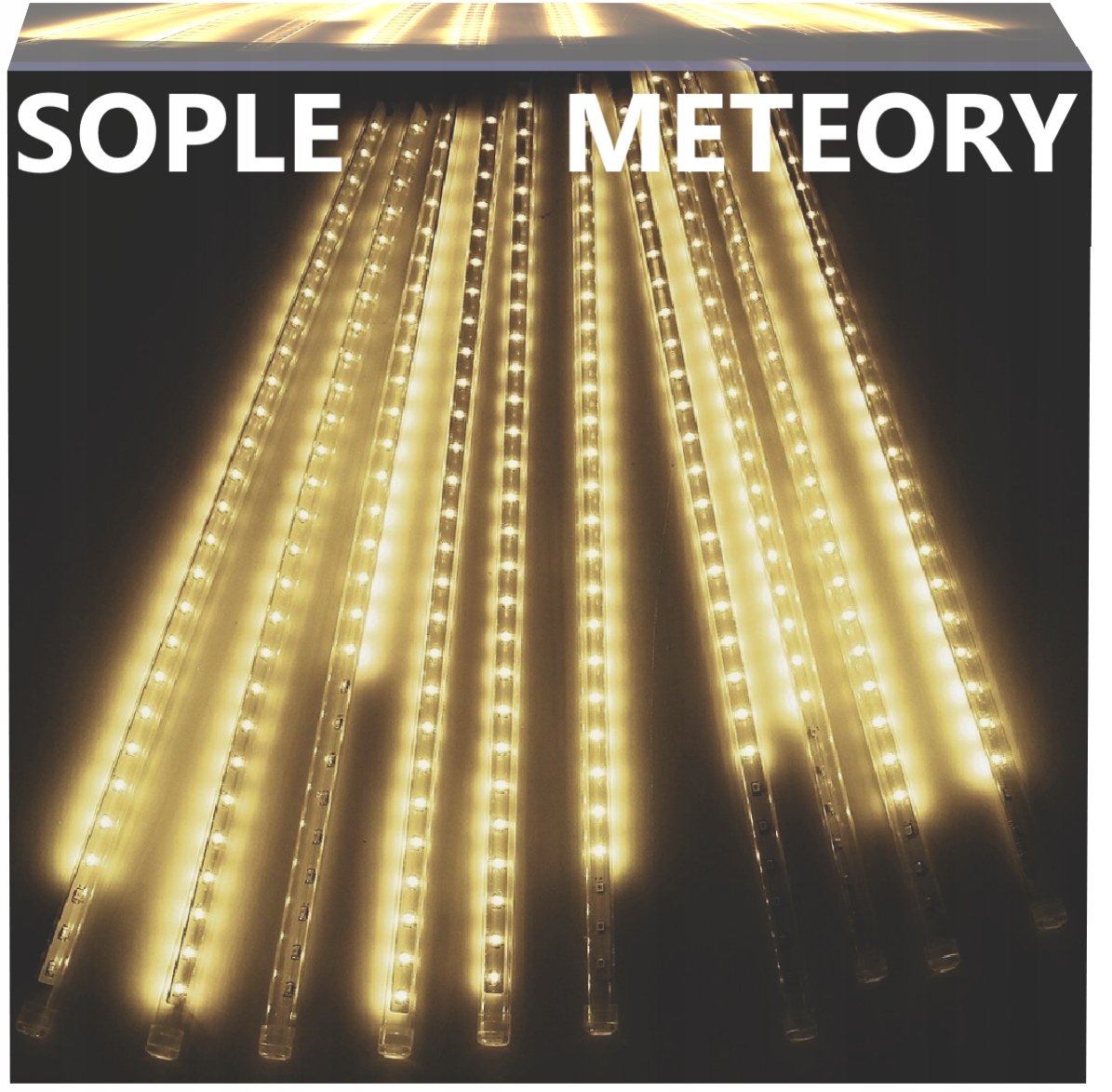 

Sople Meteory Led Lampki Padający Śnieg IP44 50cm