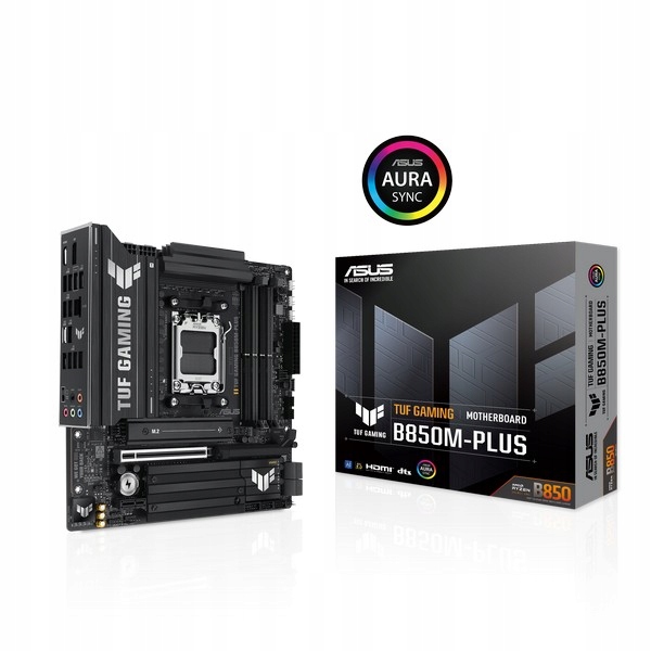 Asus Tuf Gaming B850M-PLUS soc AM5 DDR5 B850 mATX Hdmi Dp 90MB1IX0-M0EAY0