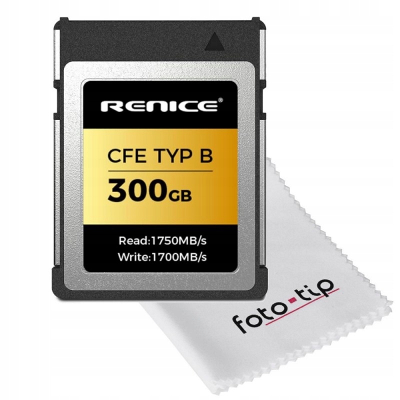 Renice Pslc 300GB Cf express B paměťová karta