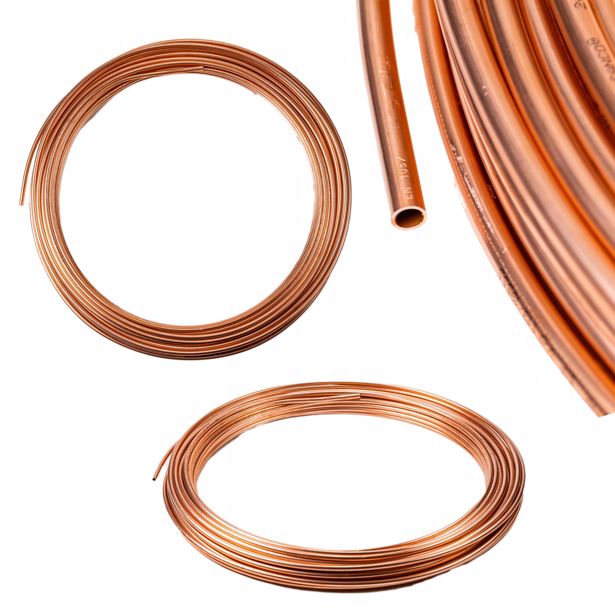 

Rurka miedziana rura 10 mm miękka fi 10