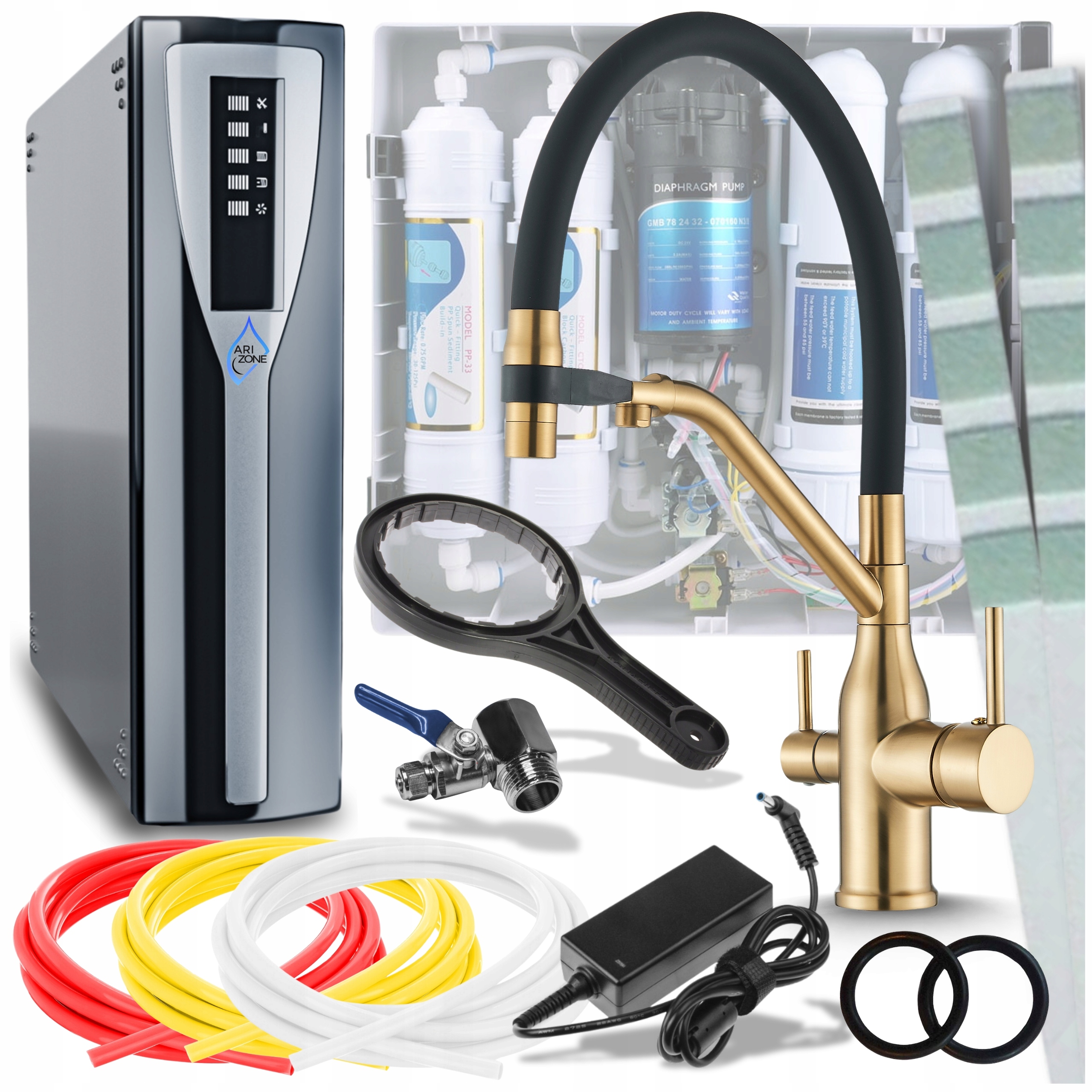 Sada na filtrovanie 7-stupňový distribútor s mineralizátorom Eco Zadarmo