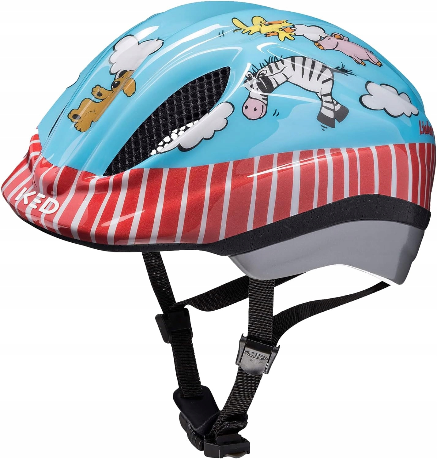 Kask Rowerowy Dziecięcy Ked Meggy r. S/m 49-53 CM Zwierzątka