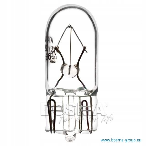 

Żarówka Bosma 12V 5W T10 W5W