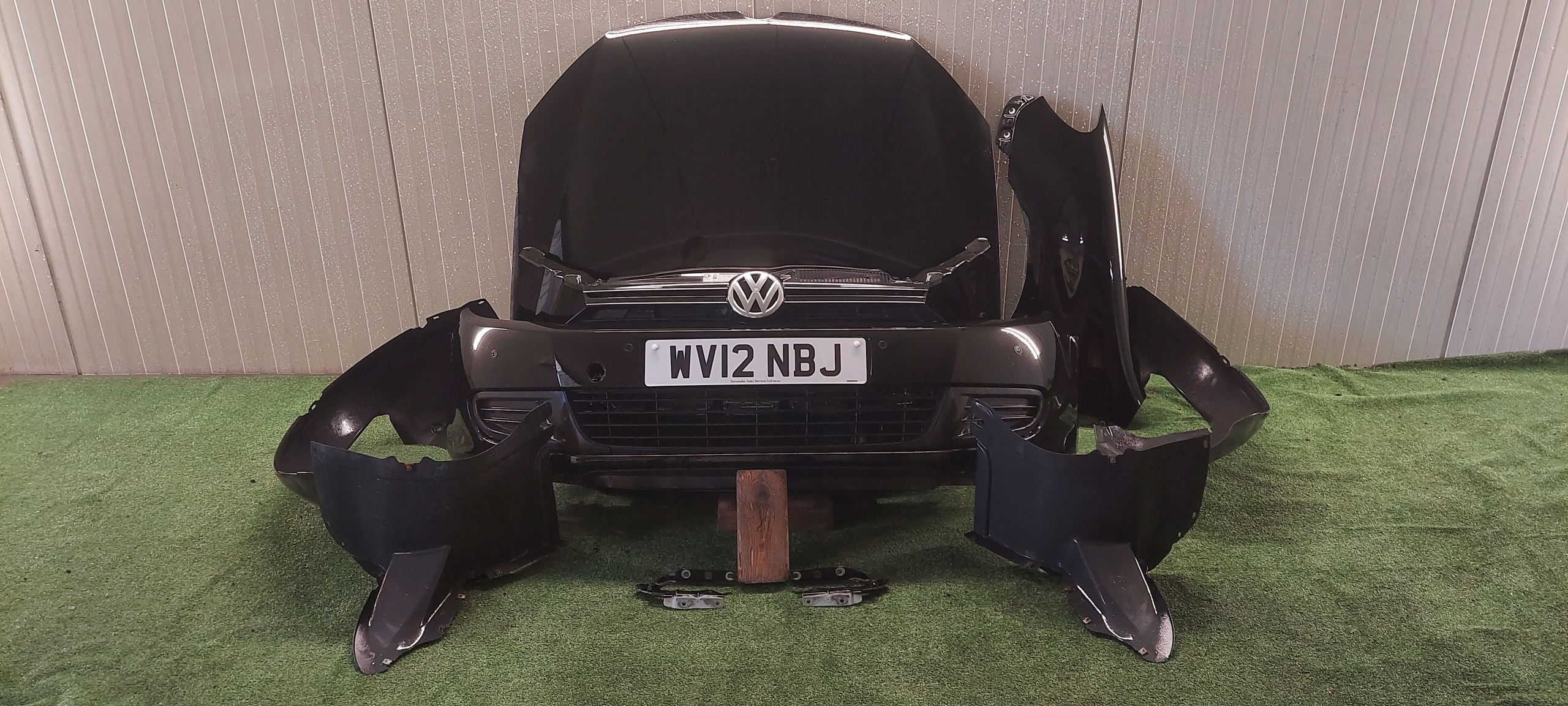 bumper front for sensors +grill VW GOLF VI 6 HB complete LAK: L041
