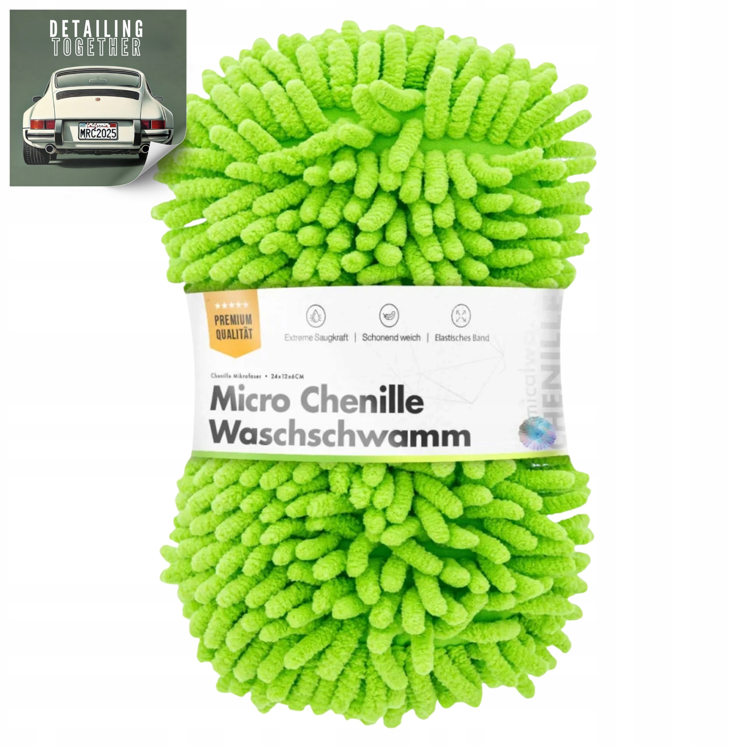 Gąbka Do Mycia Samochodu Auta chemicalworkz Chenille Sponge Pad Do Mycia
