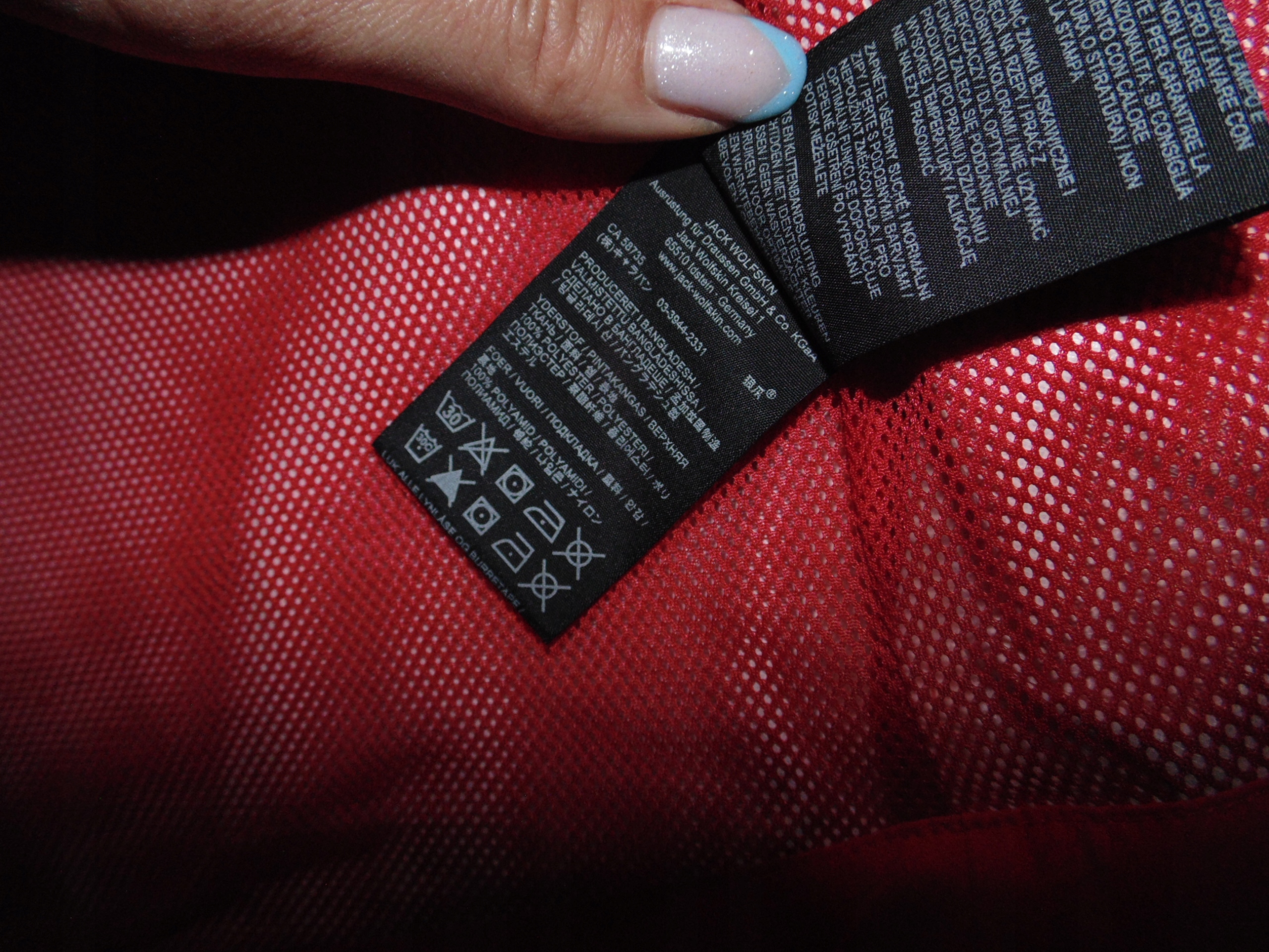 JACK WOLFSKIN KURTKA TREKKINGOWA TEXAPORE r. 152 Płeć produkt uniseks