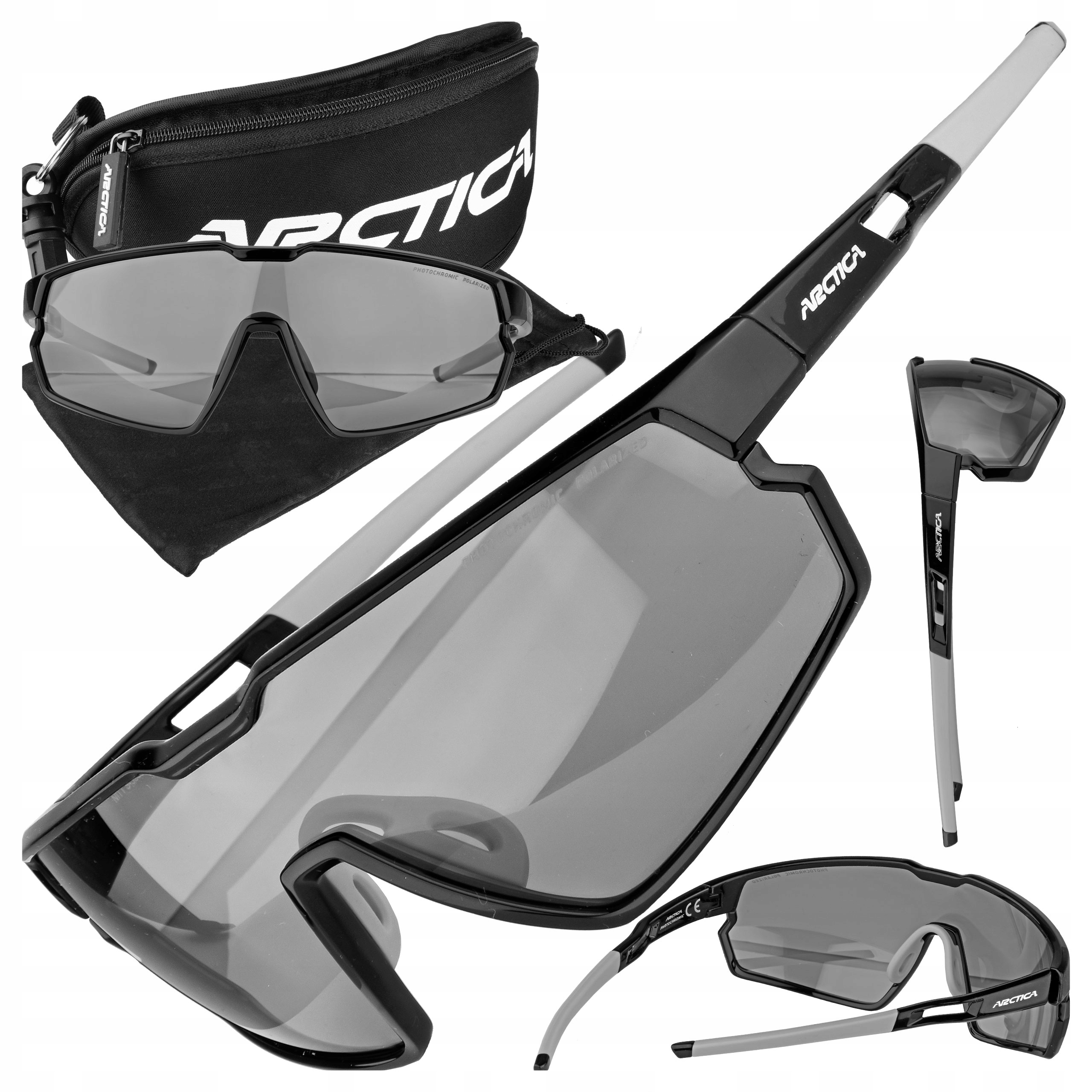 Sportovní Cyklistické Brýle Arctica S-333FP, Sklo S Fotochromem A Polarizací