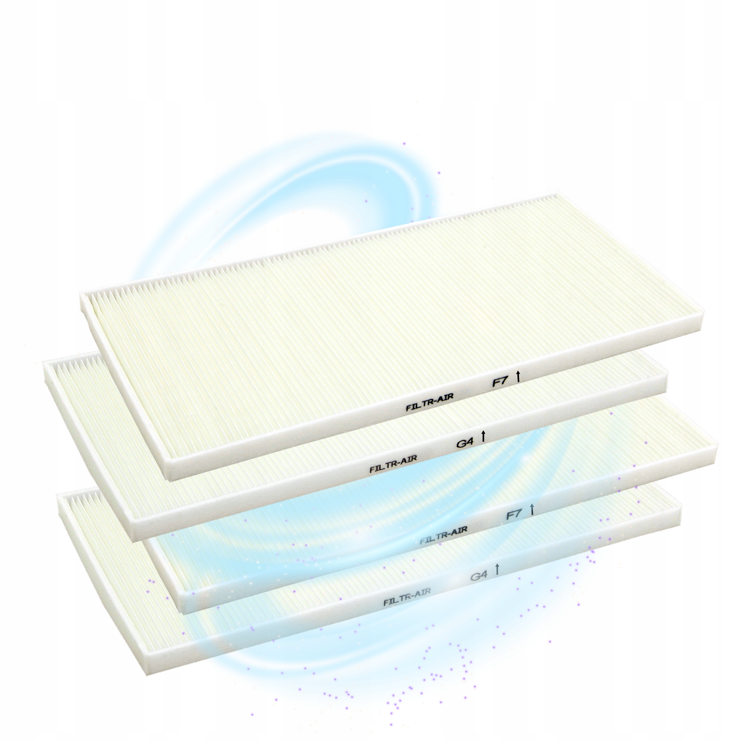 Filtr G4 F7 Mistral Pro 550 Ec Max 400 Rekuperátor Pro-Vent Filtry Komplet