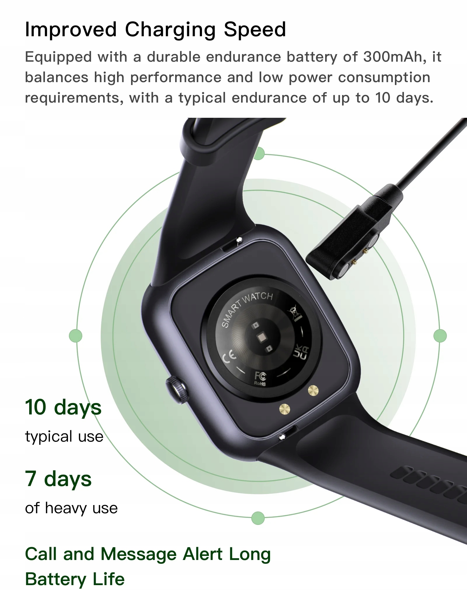 Smart Watch Heart Rate Blood Monitor Pressure Model inny