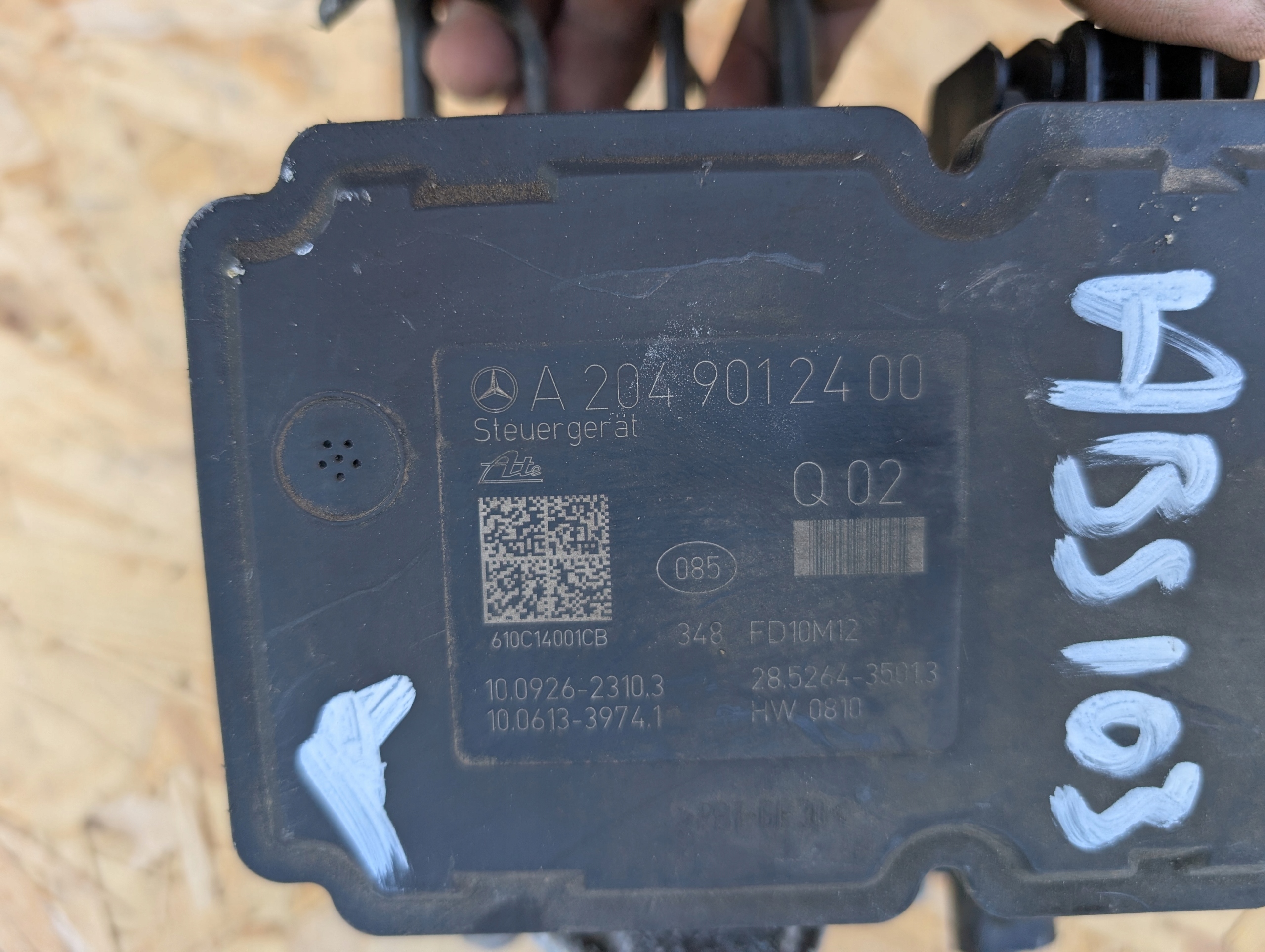 control unit pump ABS ESP MERCEDES C KLASA W204 A2049012400