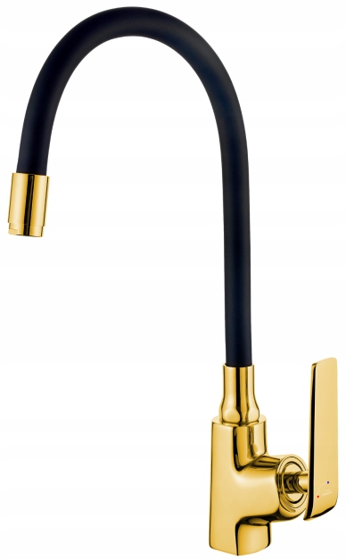 Invena Kuchynská Batéria So Systémom Eco Start Ligaria, Zlatá/čierna
