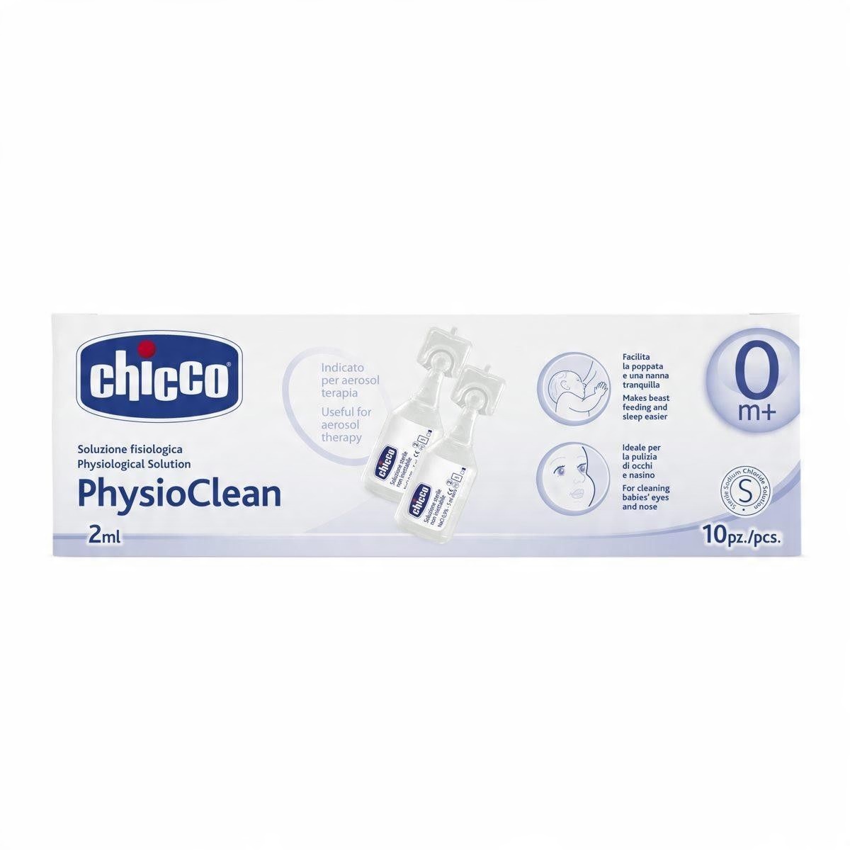 

Sól Fizjologiczna Do Nebulizacji Chicco 10 X 2ML