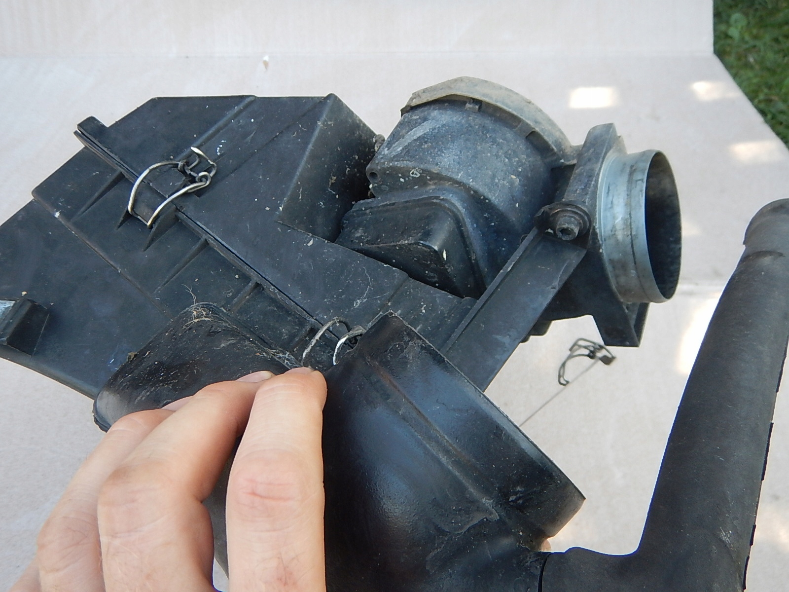 Gehäuse filter luft MERCEDES W140 3.5 TD S350